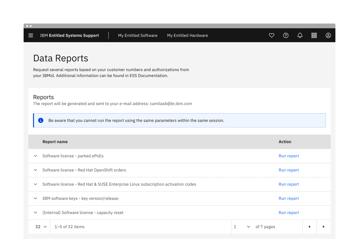 Example of callout influencing a user journey